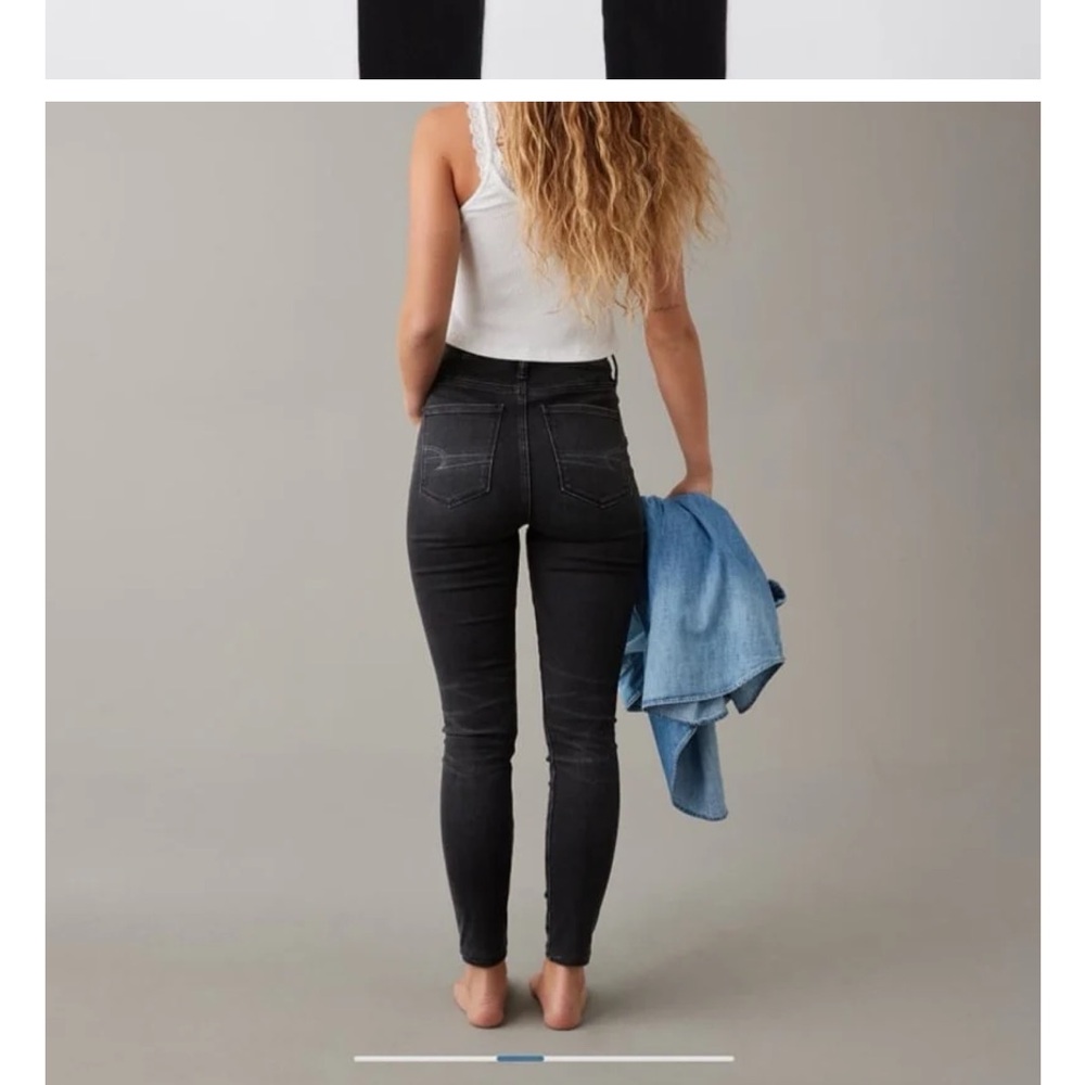 American Eagle Black jeggings